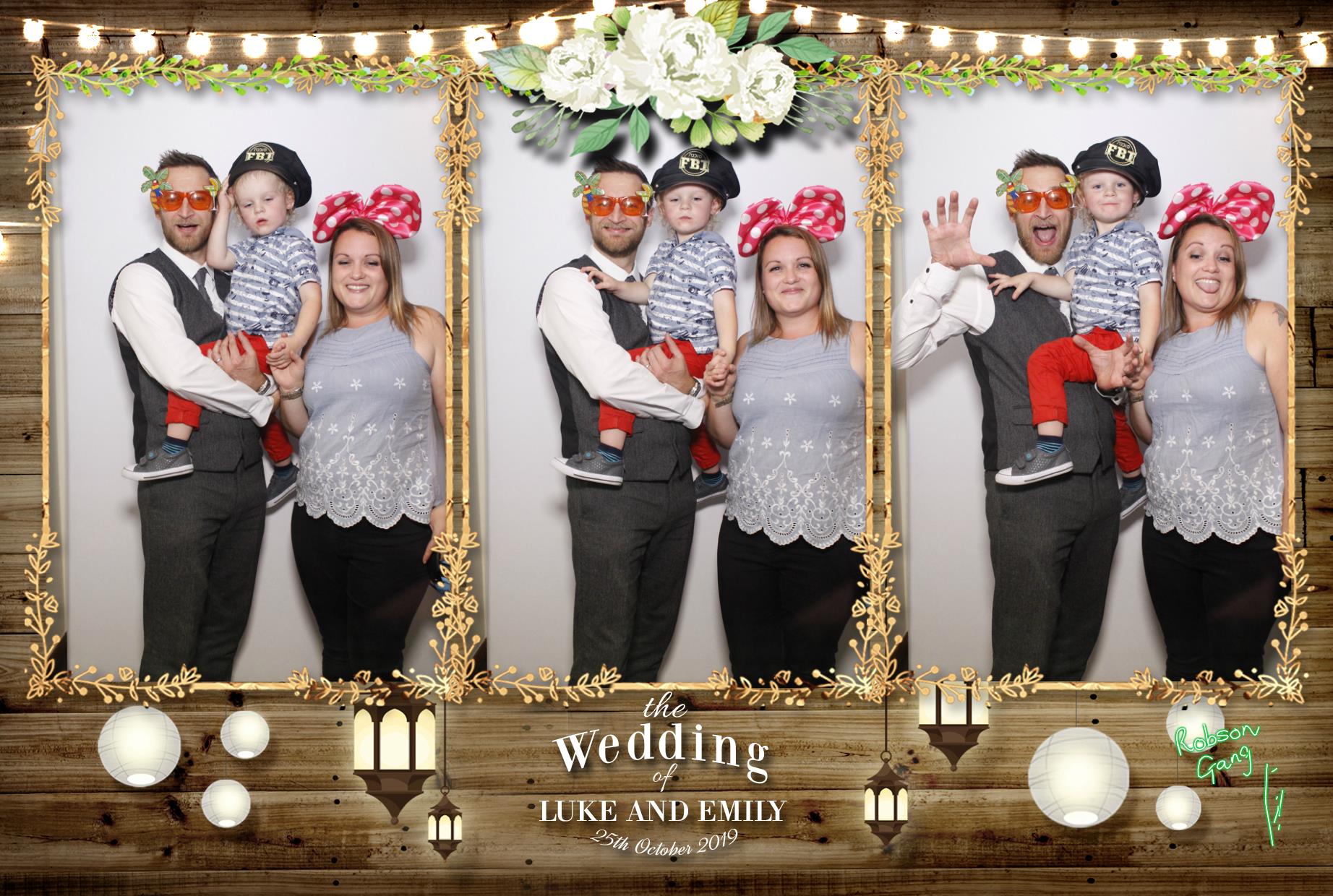 Luke & Emily's Wedding | View more photos from the event at gallery.myphotoboothexperience.co.uk/u/MyPhotoBoothExperienceLtd/Luke-Emilys-Wedding